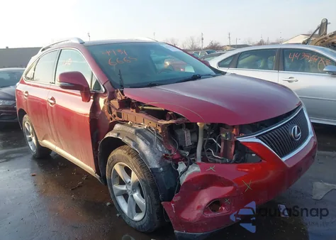 2010 Lexus Rx 350 из США, поврежденный, VIN 2T2BK1BA3AC031454